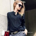 New Office Ol Blouse Long Sleeve Chiffon Shirt Plus Size Ladies Blouses for Women Work Shirt